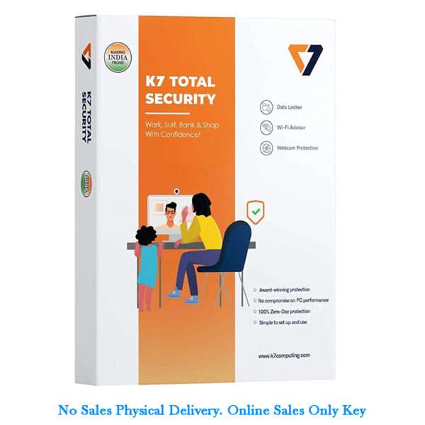 K7 Total Security 1 User 1 Year