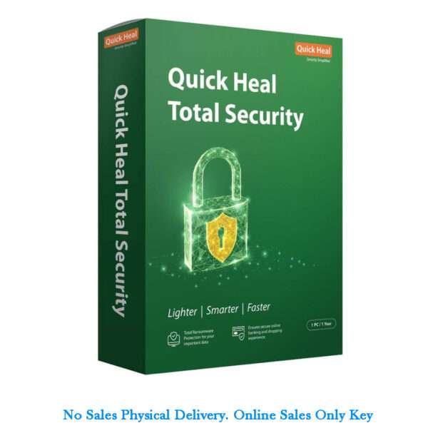 Quick Heal Total Security 1 User 1 Year